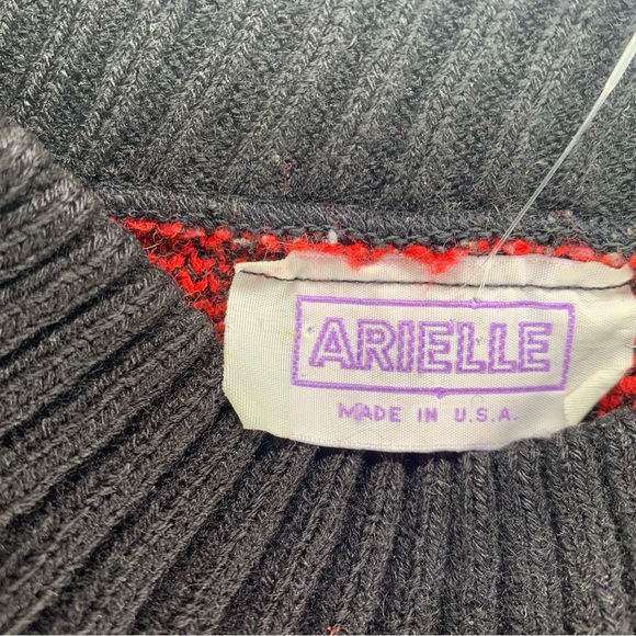 Vintage Retro 80’s Rose Print Sweater from Arielle - Picture 11 of 13